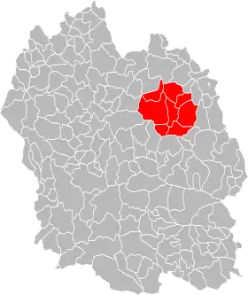 Localisation de Communauté de communes du canton de Châteauneuf-de-Randon