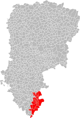 Localisation de Communauté de communesdu canton de Condé en Brie