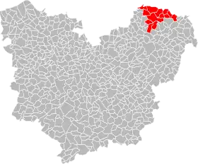 Localisation de Communauté de communes du canton de Lyons-la-Forêt