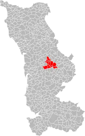 Localisation de Communauté de communes de Marigny