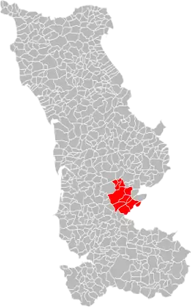 Localisation de Communauté de communes du canton de Percy