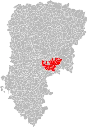 Localisation de Communauté de communesdu Chemin des Dames