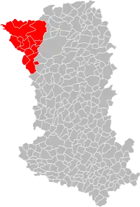 Localisation de Communauté de communes Delta Sèvre Argent