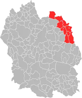 Localisation de Communauté de communes du Haut Allier