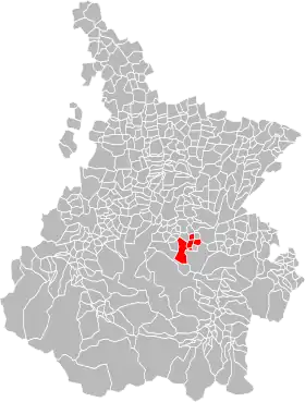 Localisation de Communauté de communes Haut-Arros