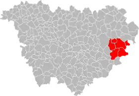 Localisation de Communauté de communes du Haut-Lignon