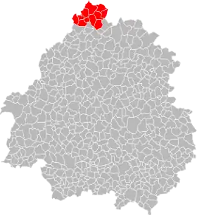 Localisation de Communauté de communes du Haut-Périgord