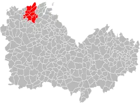 Localisation de Communauté de communes du Haut-Trégor