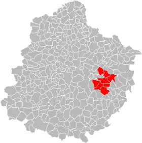 Localisation de Communauté de communes du Pays Bilurien