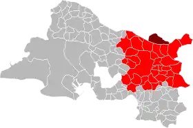 Localisation de Communauté d'agglomération du pays d'Aix