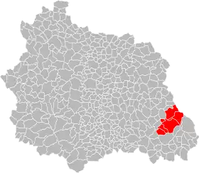 Localisation de Communauté de communes du Pays d'Ambert