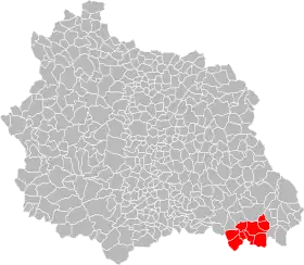 Localisation de Communauté de communes du Pays d'Arlanc