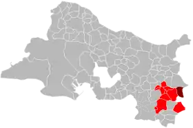 Localisation de Communauté d'agglomération du pays d'Aubagne et de l'Étoile