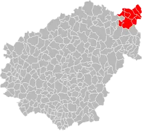 Localisation de Communauté de communes du Pays d'Eygurande