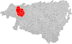 Localisation de Communauté de communes du pays de Hasparren