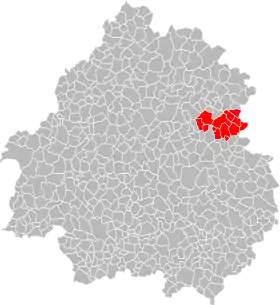 Localisation de Communauté de communes du Pays de Hautefort