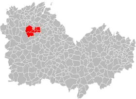 Localisation de Communauté de communes du Pays de Bégard