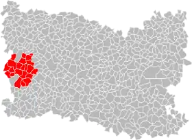 Localisation de Communauté de communes du Pays de Bray