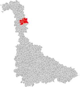 Localisation de Communauté de communes du Pays de Briey