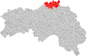 Localisation de Communauté de communes du Pays du Camembert