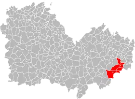 Localisation de Communauté de communes du Pays de Caulnes