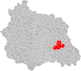 Localisation de Communauté de communes du Pays de Cunlhat