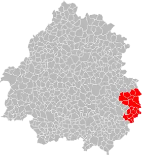 Localisation de Communauté de communes du Pays de Fénelon