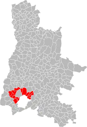 Localisation de Communauté de communes du Pays de Grignan