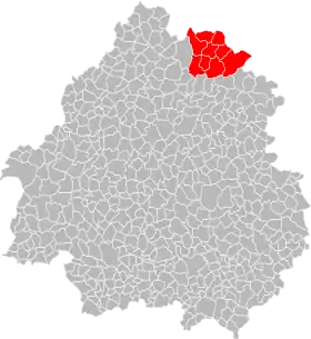 Localisation de Communauté de communes Périgord-Limousin