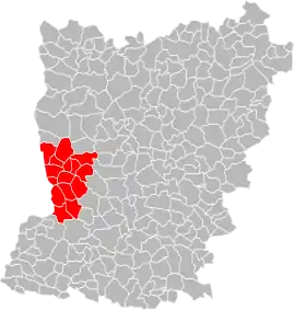 Localisation de Communauté de communes du Pays de Loiron