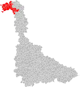 Localisation de Communauté de communes Terre Lorraine du Longuyonnais