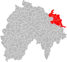 Localisation de Communauté de communesdu Pays de Massiac