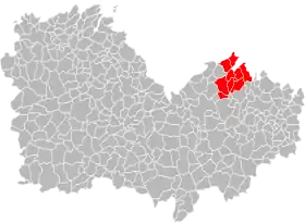 Localisation de Communauté de communes du Pays de Matignon