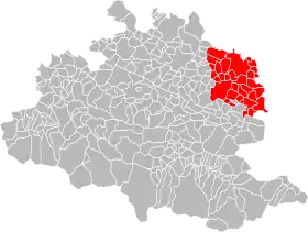 Localisation de Communauté de communesdu Pays de Mirepoix