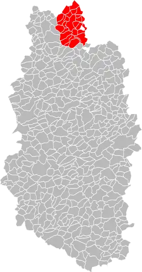 Localisation de Communauté de communes du Pays de Montmédy