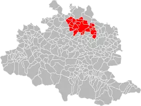 Localisation de Communauté de communesdu Pays de Pamiers