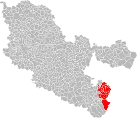 Localisation de Communauté de communes du pays de Phalsbourg