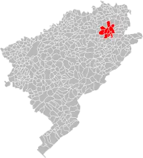 Localisation de Communauté de communes du pays de Pont-de-Roide