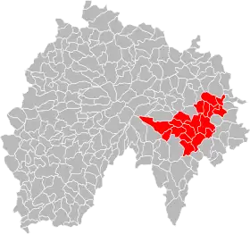 Localisation de Communauté de communes du Pays de Saint-Flour