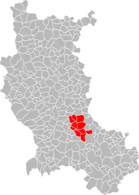 Localisation de Communauté de communes du Pays de Saint-Galmier