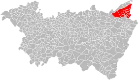 Localisation de Communauté de communes du Pays de Senones