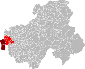 Localisation de Communauté de communesdu pays de Seyssel