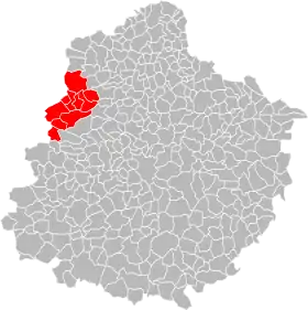 Localisation de Communauté de communes du Pays de Sillé