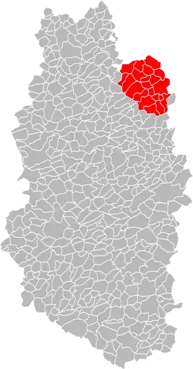 Localisation de Communauté de Communes du Pays de Spincourt