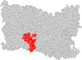 Localisation de Communauté de communes du pays de Thelle