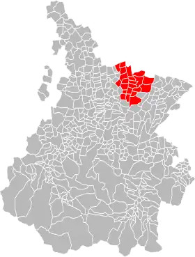 Localisation de Communauté de communes du Pays de Trie