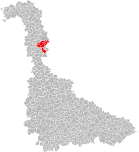 Localisation de Communauté de communes du Pays de l'Orne