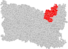 Localisation de Communauté de Communesdu Pays des Sources