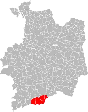 Localisation de Communauté de communes du Pays de Grand-Fougeray