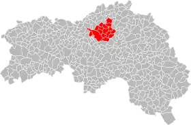 Localisation de Communauté de communes du Pays du Haras du Pin